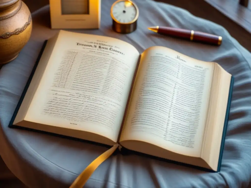 Antiguo libro de registro de iglesia con detalles genealógicos en tonos sepia