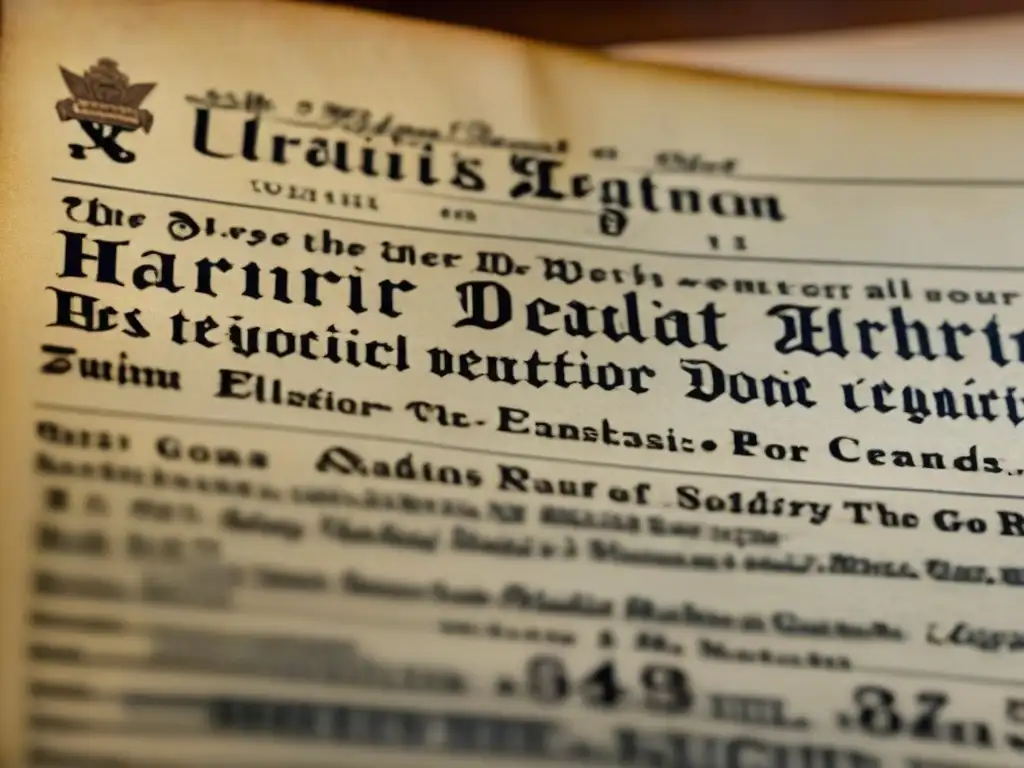 Reliquia militar: detallado documento sepia del siglo XX Un documento militar antiguo detallado con caligrafía, símbolos patrióticos y detalles de servicio de un soldado