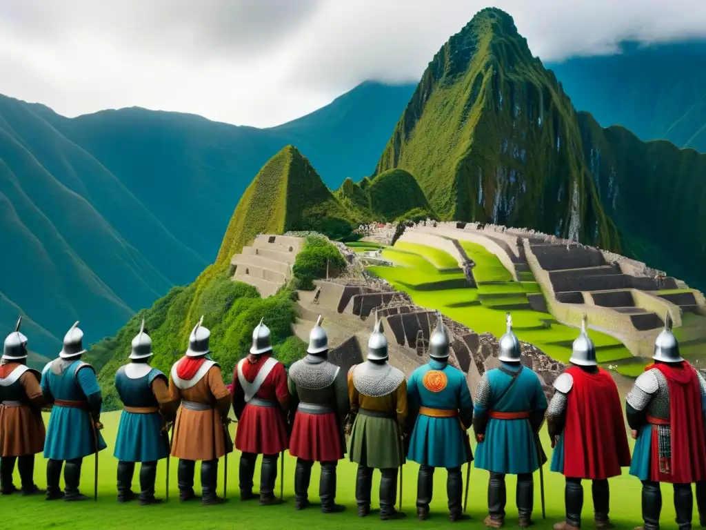 Conquista de los Incas por Pizarro: choque de civilizaciones La épica conquista de Francisco Pizarro frente a los incas, reflejando el choque de civilizaciones