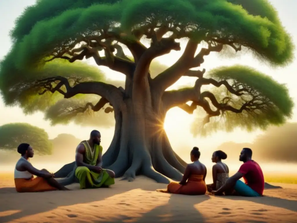 Explorando la historia de apellidos diáspora africana bajo un árbol ancestral