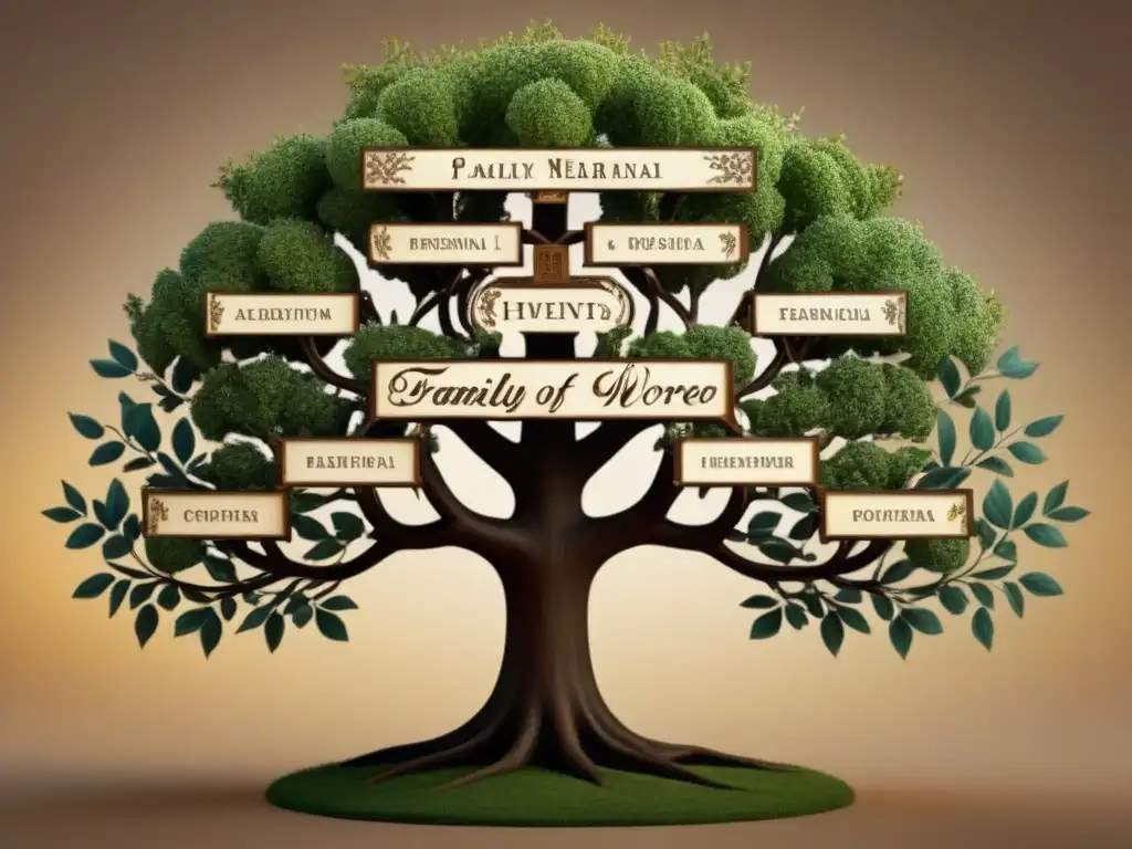 Una ilustración detallada del árbol genealógico de la familia Pacheco, con historia desde la península ibérica al Nuevo Mundo