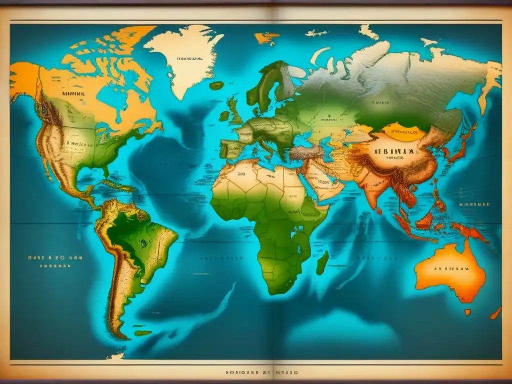 Mapa detallado de exploraciones de conquistadores españoles, destacando las expediciones de Hernando de Soto