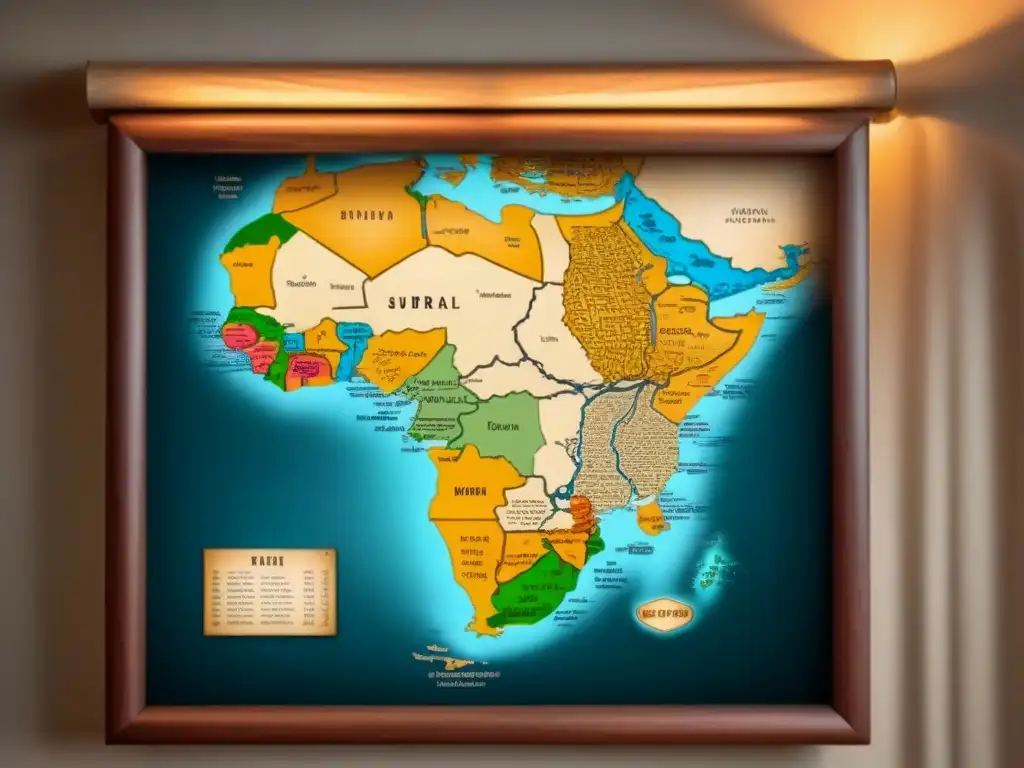 Mapa detallado de origen de apellidos con caligrafía antigua sobre pergaminos, mostrando historia y significado de 'Arias'