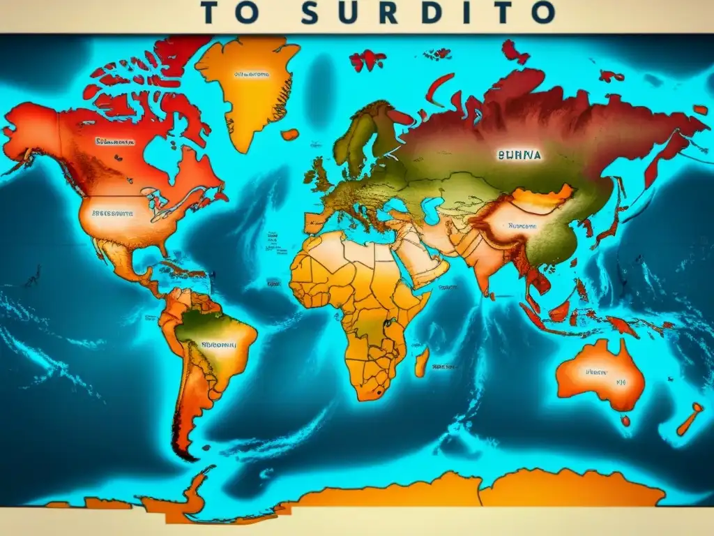 Un mapa vintage detallado en 8k muestra la distribución geográfica del apellido 'Prieto', resaltando zonas con alta concentración