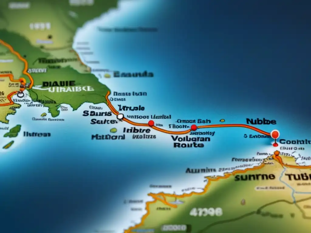 Mapa vintage detallado del País Vasco y la historia del apellido Iturbe, resaltando rutas migratorias y lugares ancestrales