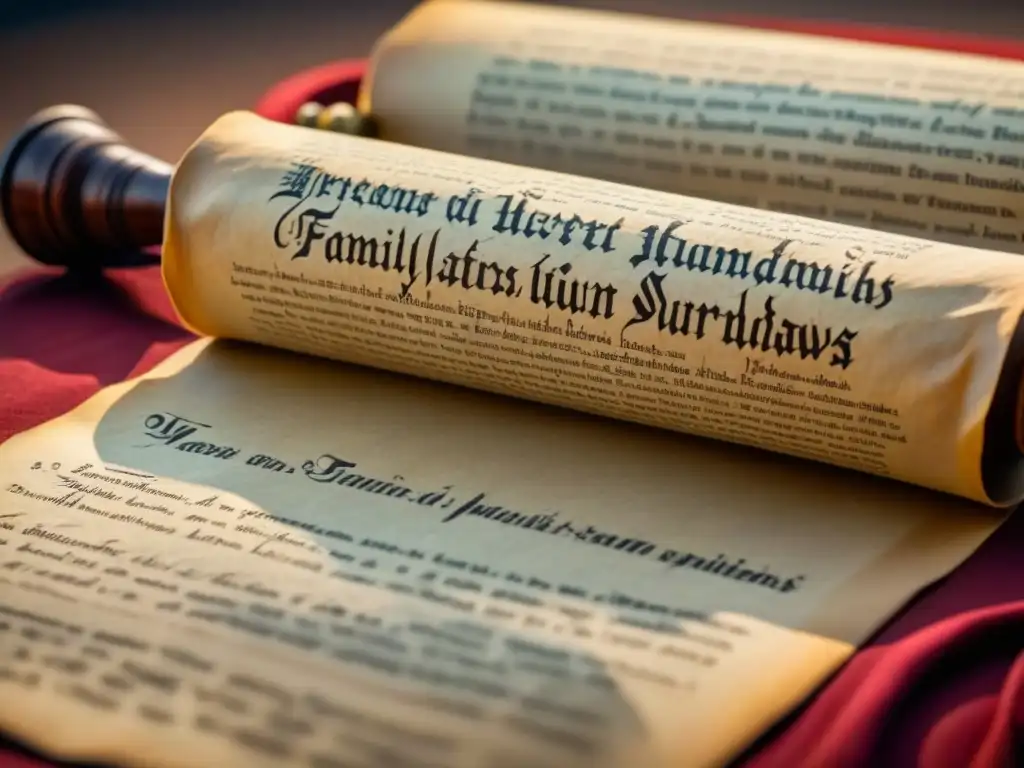 Genealogía evolutiva: apellidos ancestrales en pergamino Origen y evolución de apellidos en la historia a través de conflictos, plasmados en un pergamino iluminado