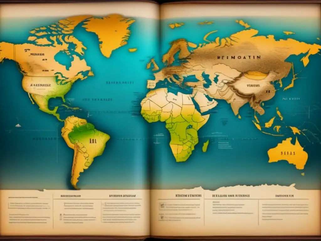 Rutas migratorias y documentos antiguos: trazando historias familiares Un viaje emocionante a través de mapas antiguos y documentos de inmigración, revelando historias familiares