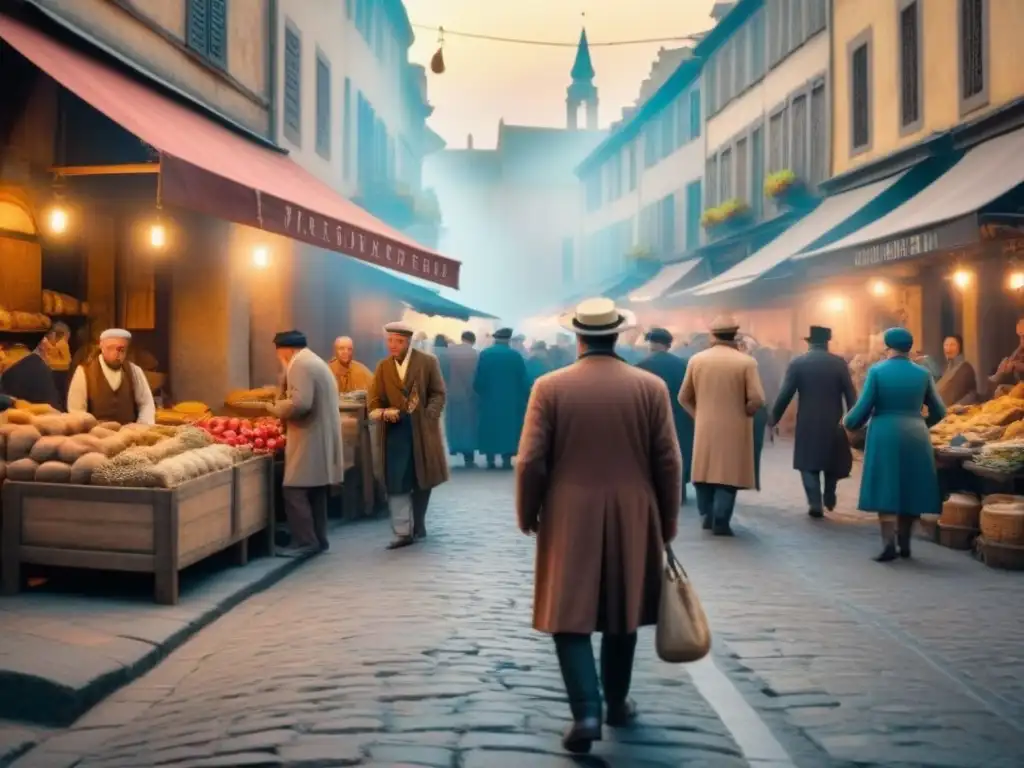 Vibrante mercado en barrio judío histórico: comunidad, cultura y evolución apellidos judíos historia supervivencia